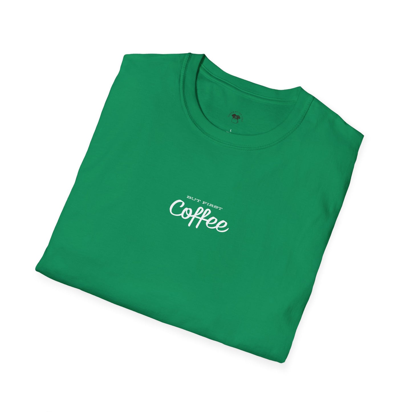 But first coffee, Coffee Lover Unisex T-Shirt, Funny Coffee Tee, Cute Gift for Baristas, Coffee Obsessed Apparel, Casual Everyday Wear
