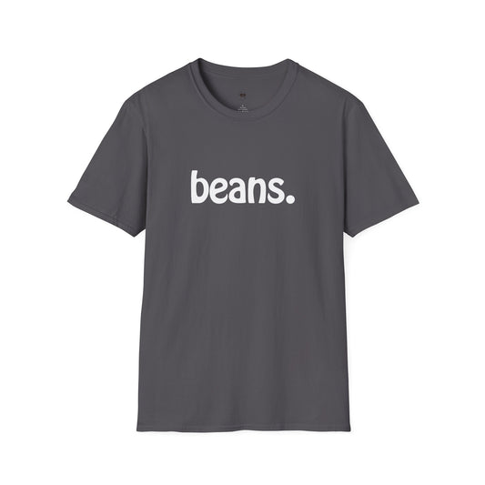 beans, Coffee Lover Unisex T-Shirt, Funny Coffee Tee, Cute Gift for Baristas, Coffee Obsessed Apparel, Casual Everyday Wear