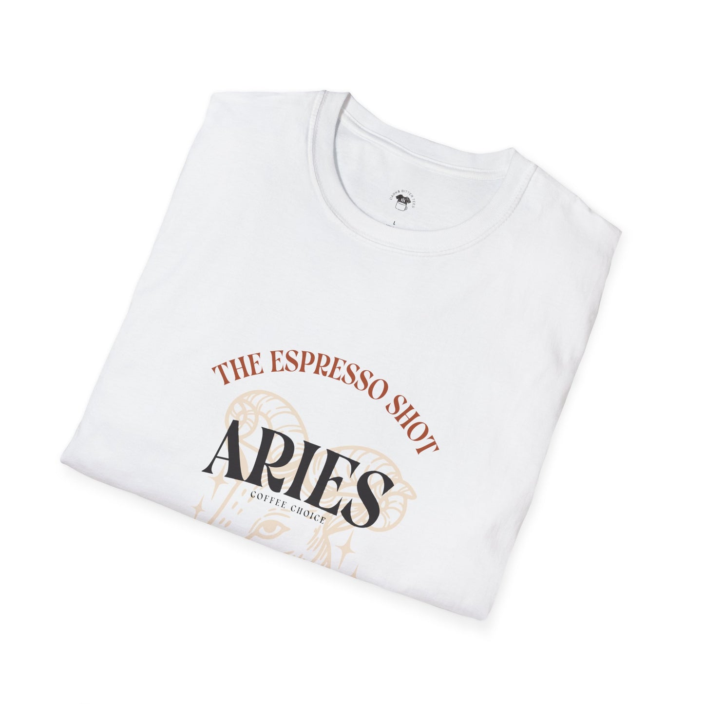 Aries coffee, Coffee Lover Unisex T-Shirt, Funny Coffee Tee, Cute Gift for Baristas, Coffee Obsessed Apparel, Casual Everyday Wear
