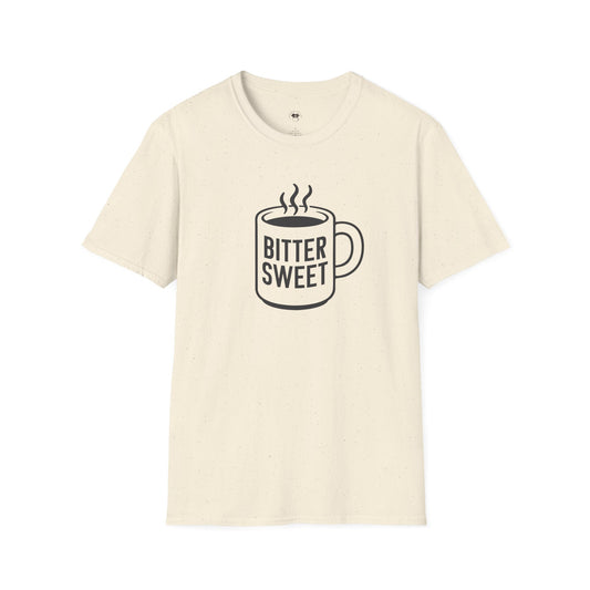 Bitter Sweet, Coffee Lover Unisex T-Shirt, Funny Coffee Tee, Cute Gift for Baristas, Coffee Obsessed Apparel, Casual Everyday Wear
