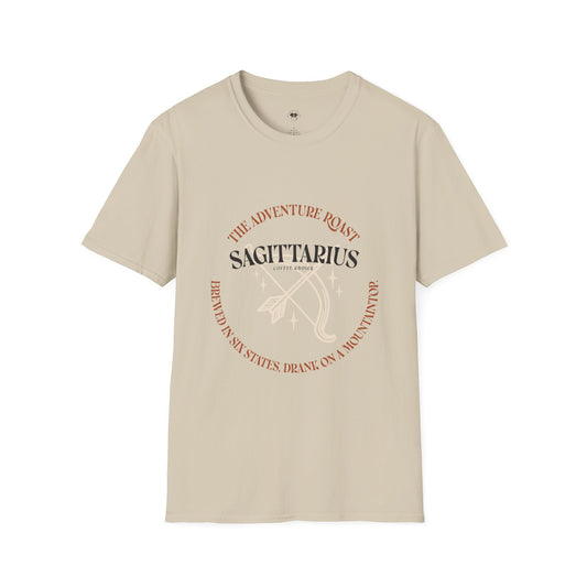 Sagittarius coffee, Coffee Lover Unisex T-Shirt, Funny Coffee Tee, Cute Gift for Baristas, Coffee Obsessed Apparel, Casual Everyday Wear