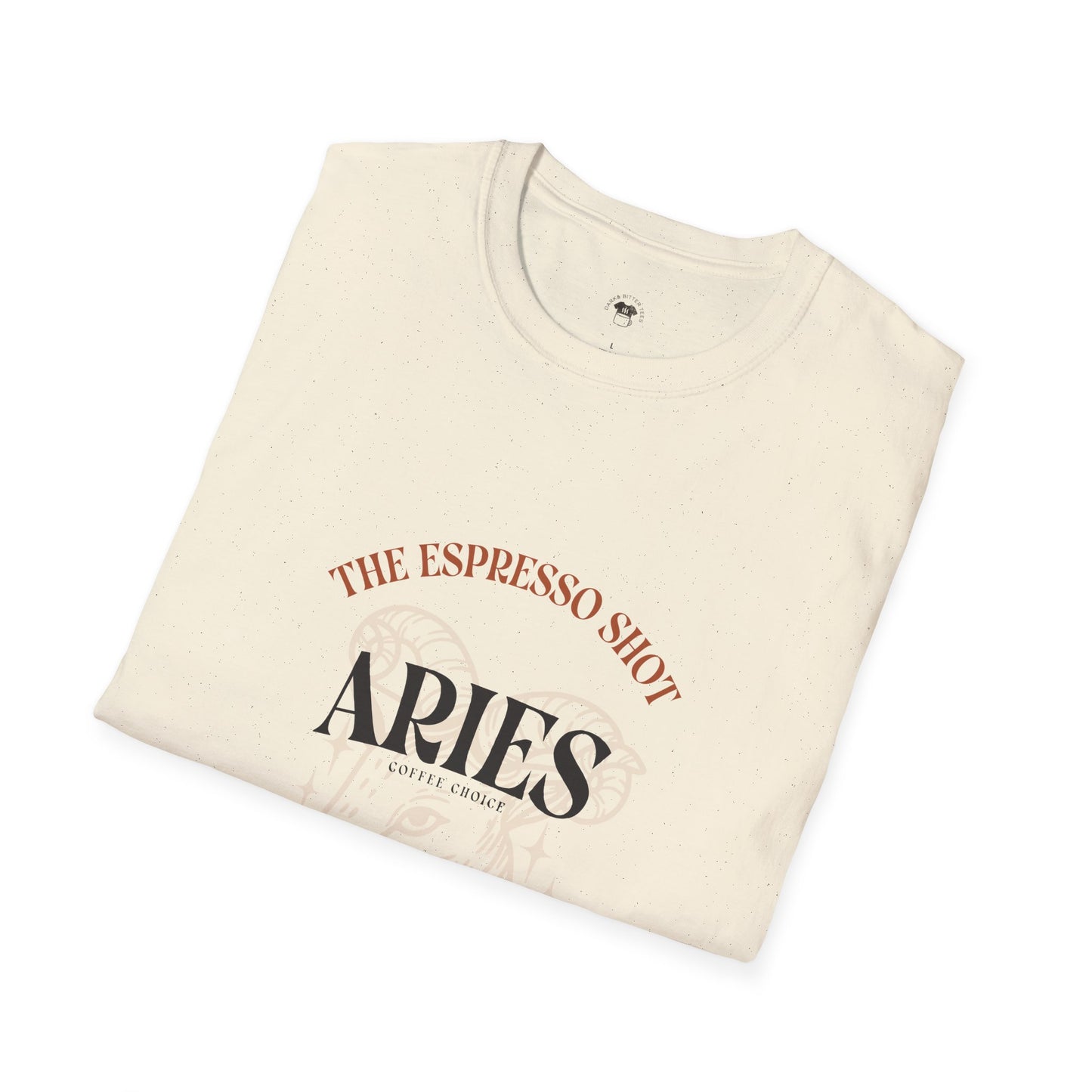 Aries coffee, Coffee Lover Unisex T-Shirt, Funny Coffee Tee, Cute Gift for Baristas, Coffee Obsessed Apparel, Casual Everyday Wear