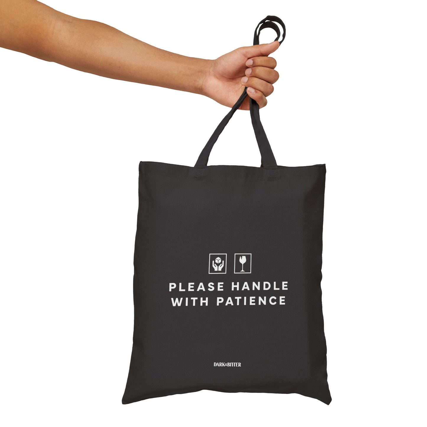 Please handle with patience Tote bag