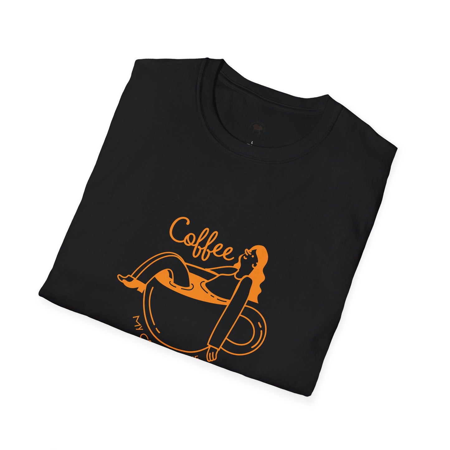 Coffee is my comfort zone, Coffee Lover Unisex T-Shirt, Funny Coffee Tee, Cute Gift for Baristas, Coffee Obsessed Apparel, Casual Everyday Wear