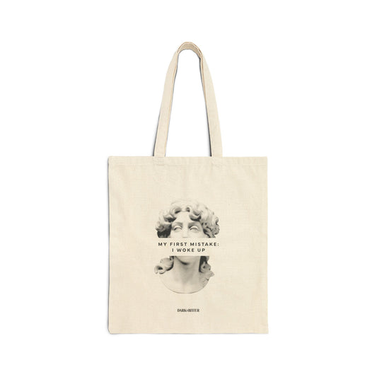My first mistake Tote bag