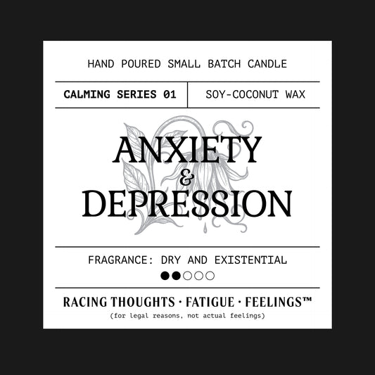 Anxiety & Depression Candle T-Shirt