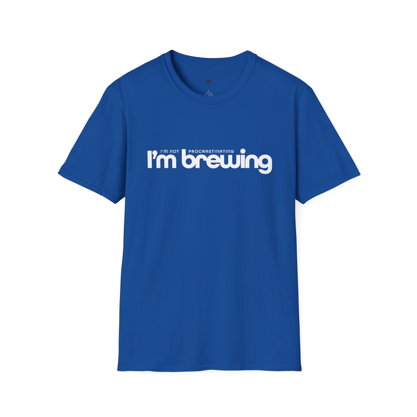 I'm not procrastinating, I'm brewing, Coffee Lover Unisex T-Shirt