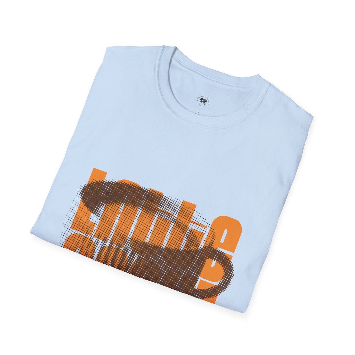 Latte Cup, Coffee Lover Unisex T-Shirt, Funny Coffee Tee, Cute Gift for Baristas, Coffee Obsessed Apparel, Casual Everyday Wear