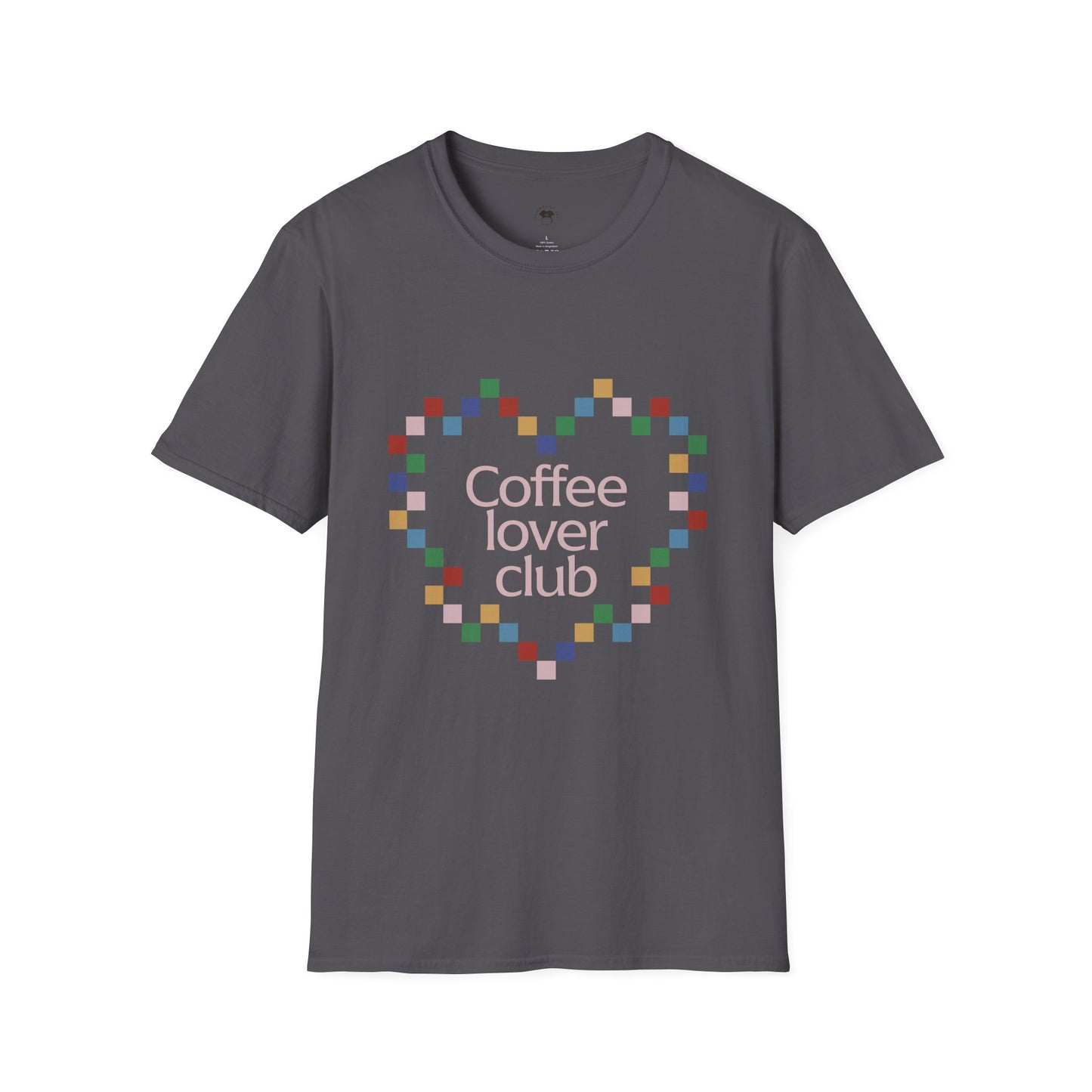 Coffee lover club heart, Coffee Lover Unisex T-Shirt