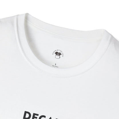 Decaf sounds fake, Coffee Lover Unisex T-Shirt, Funny Coffee Tee, Cute Gift for Baristas, Coffee Obsessed Apparel, Casual Everyday Wear