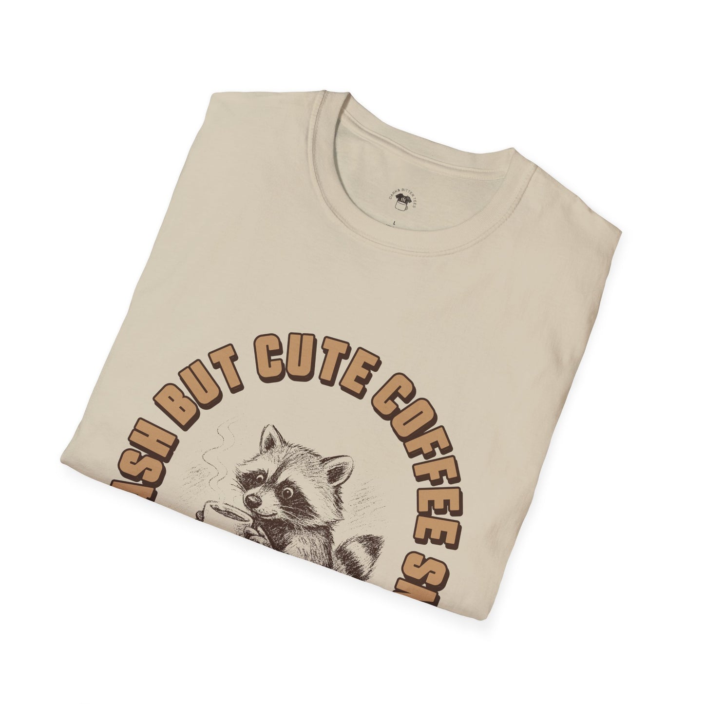 Funny Raccoon T-Shirt, Coffee Lover Tee, Gift for Coffee Snobs, Cute Animal Shirt, Perfect for Birthdays
