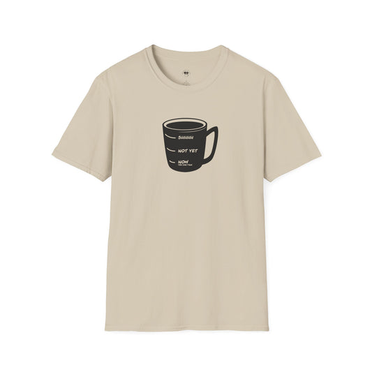 Coffee Meter, Coffee Lover Unisex T-Shirt, Funny Coffee Tee, Cute Gift for Baristas, Coffee Obsessed Apparel, Casual Everyday Wear