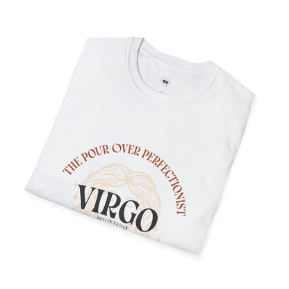 Virgo coffee, Coffee Lover Unisex T-Shirt, Funny Coffee Tee, Cute Gift for Baristas, Coffee Obsessed Apparel, Casual Everyday Wear