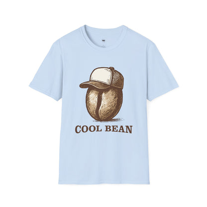 Cool bean, Coffee Lover Unisex T-Shirt, Funny Coffee Tee, Cute Gift for Baristas, Coffee Obsessed Apparel, Casual Everyday Wear