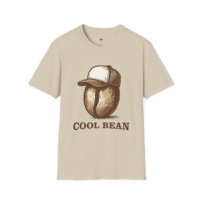 Cool bean, Coffee Lover Unisex T-Shirt, Funny Coffee Tee, Cute Gift for Baristas, Coffee Obsessed Apparel, Casual Everyday Wear