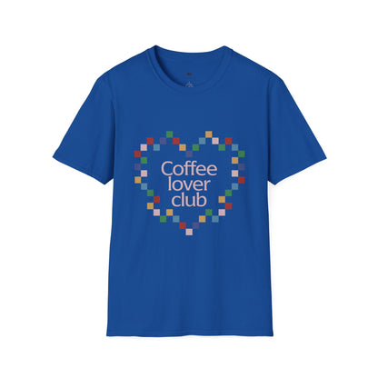 Coffee lover club heart, Coffee Lover Unisex T-Shirt