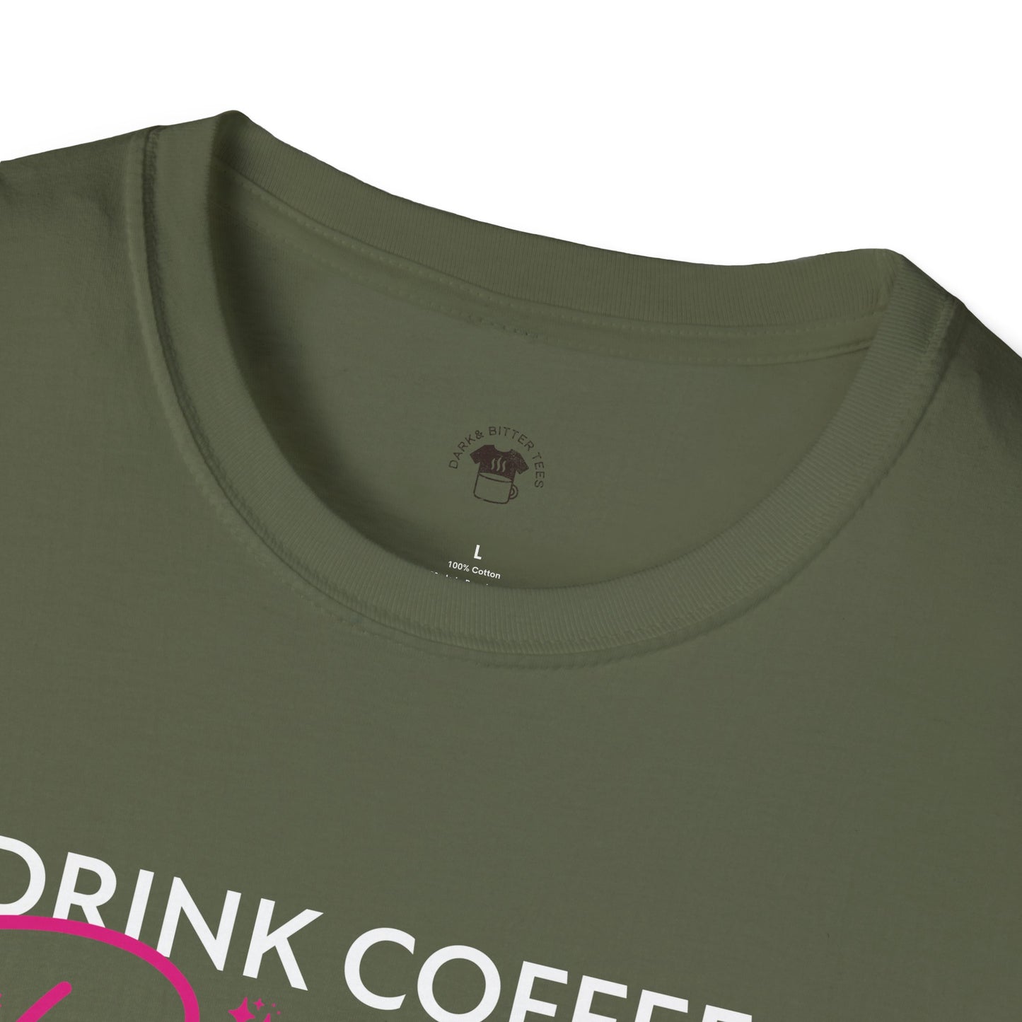 Drink coffee pet dogs be happy, Coffee Lover Unisex T-Shirt, Funny Coffee Tee, Cute Gift for Baristas, Coffee Obsessed Apparel, Casual Everyday Wear