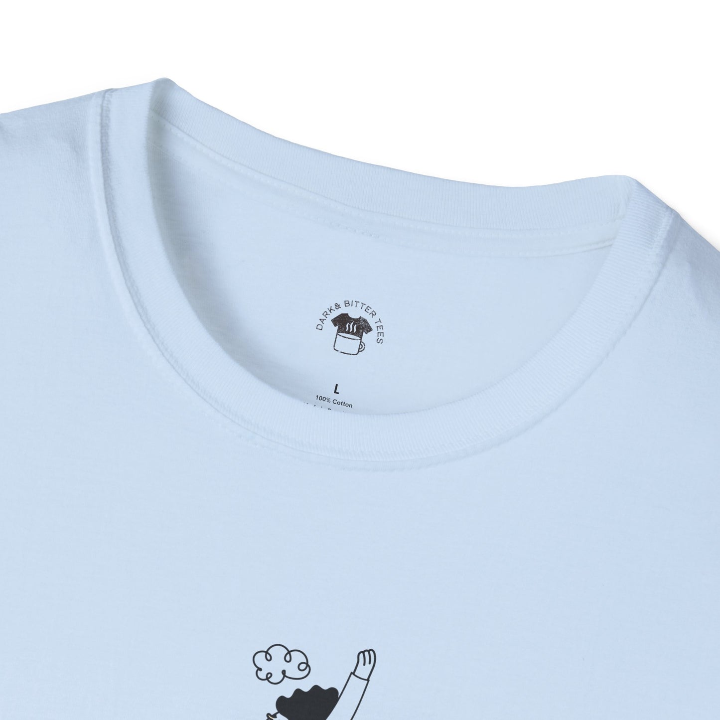 Protagonist of my coffee break, Coffee Lover Unisex T-Shirt, Funny Coffee Tee, Cute Gift for Baristas, Coffee Obsessed Apparel, Casual Everyday Wear