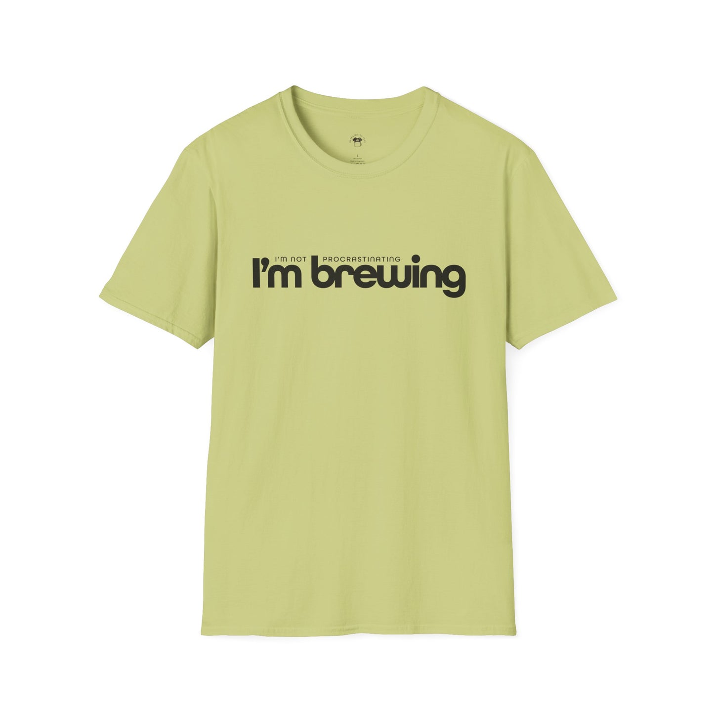 I'm not procrastinating, I'm brewing, Coffee Lover Unisex T-Shirt