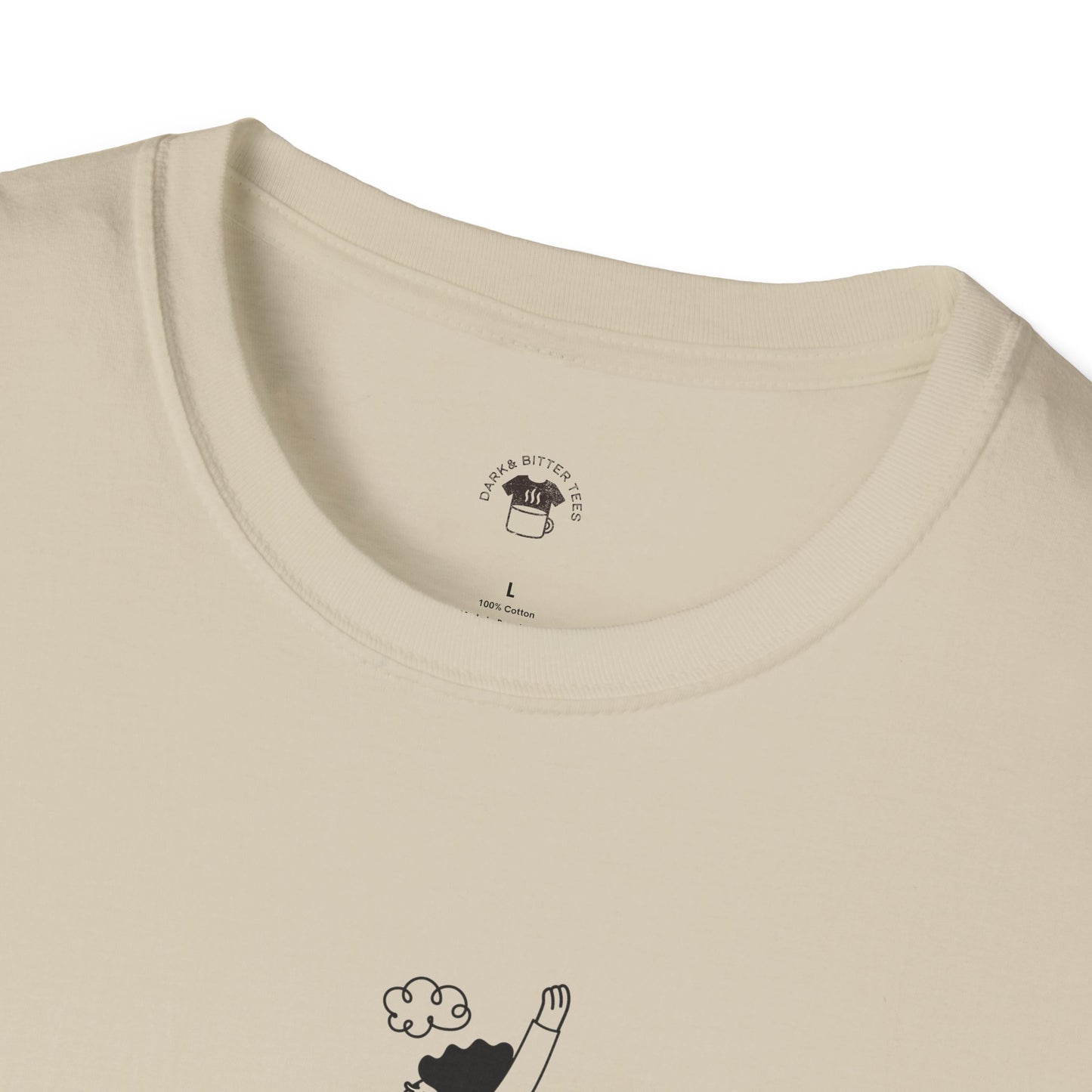 Protagonist of my coffee break, Coffee Lover Unisex T-Shirt, Funny Coffee Tee, Cute Gift for Baristas, Coffee Obsessed Apparel, Casual Everyday Wear