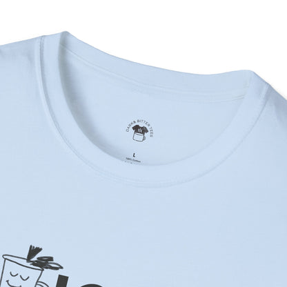 Latte, Coffee Lover Unisex T-Shirt, Funny Coffee Tee, Cute Gift for Baristas, Coffee Obsessed Apparel, Casual Everyday Wear