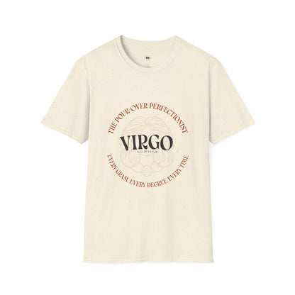 Virgo coffee, Coffee Lover Unisex T-Shirt, Funny Coffee Tee, Cute Gift for Baristas, Coffee Obsessed Apparel, Casual Everyday Wear
