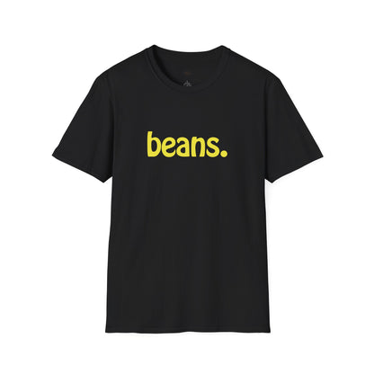 beans, Coffee Lover Unisex T-Shirt, Funny Coffee Tee, Cute Gift for Baristas, Coffee Obsessed Apparel, Casual Everyday Wear