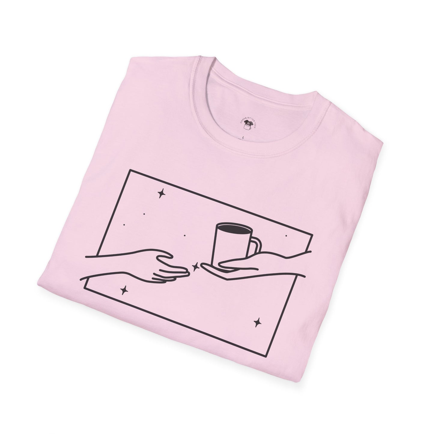 Hand of God Coffee, Coffee Lover Unisex T-Shirt, Funny Coffee Tee, Cute Gift for Baristas, Coffee Obsessed Apparel, Casual Everyday Wear