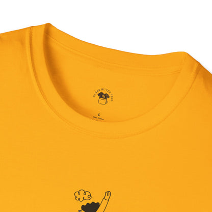 Protagonist of my coffee break, Coffee Lover Unisex T-Shirt, Funny Coffee Tee, Cute Gift for Baristas, Coffee Obsessed Apparel, Casual Everyday Wear