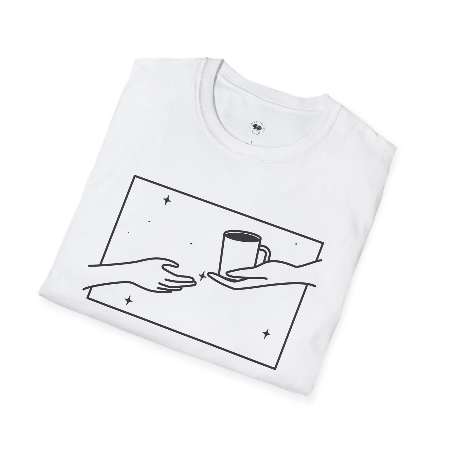 Hand of God Coffee, Coffee Lover Unisex T-Shirt, Funny Coffee Tee, Cute Gift for Baristas, Coffee Obsessed Apparel, Casual Everyday Wear