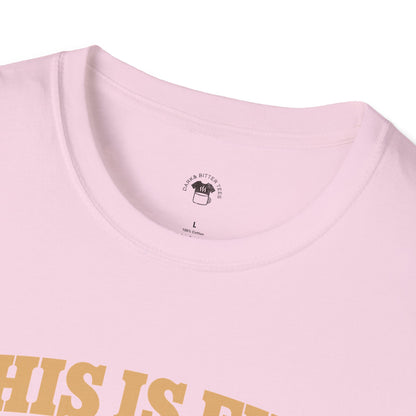 This is fine, this is coffee, Coffee Lover Unisex T-Shirt