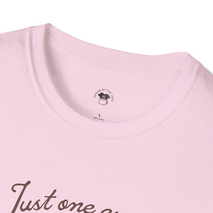 Just One Cup Graphic Tee, Coffee Lover Unisex T-Shirt, Funny Coffee Tee, Cute Gift for Baristas, Coffee Obsessed Apparel, Casual Everyday Wear