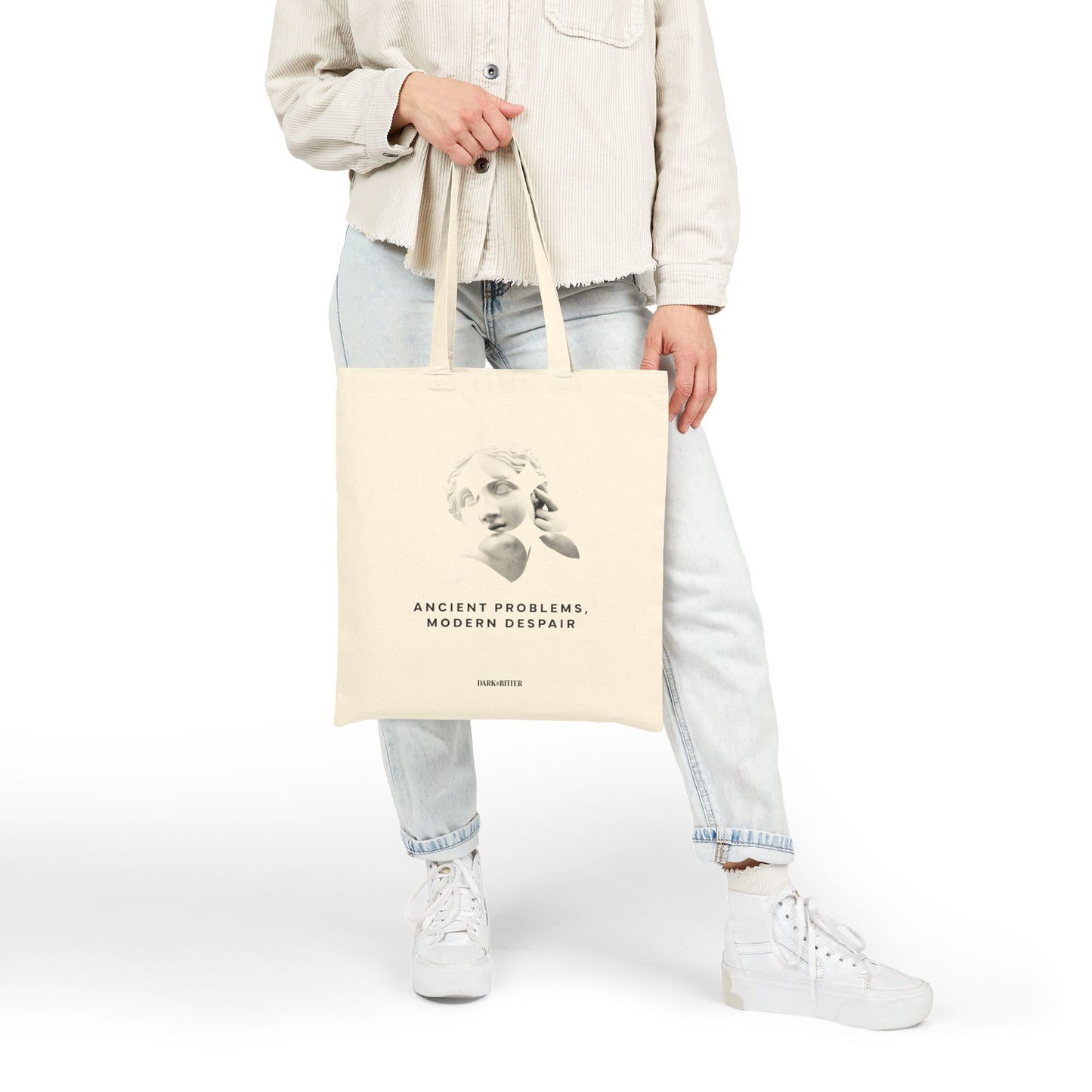 Ancient problems, modern despair Tote bag