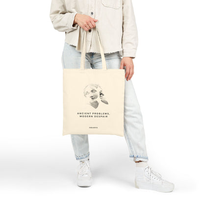 Ancient problems, modern despair Tote bag