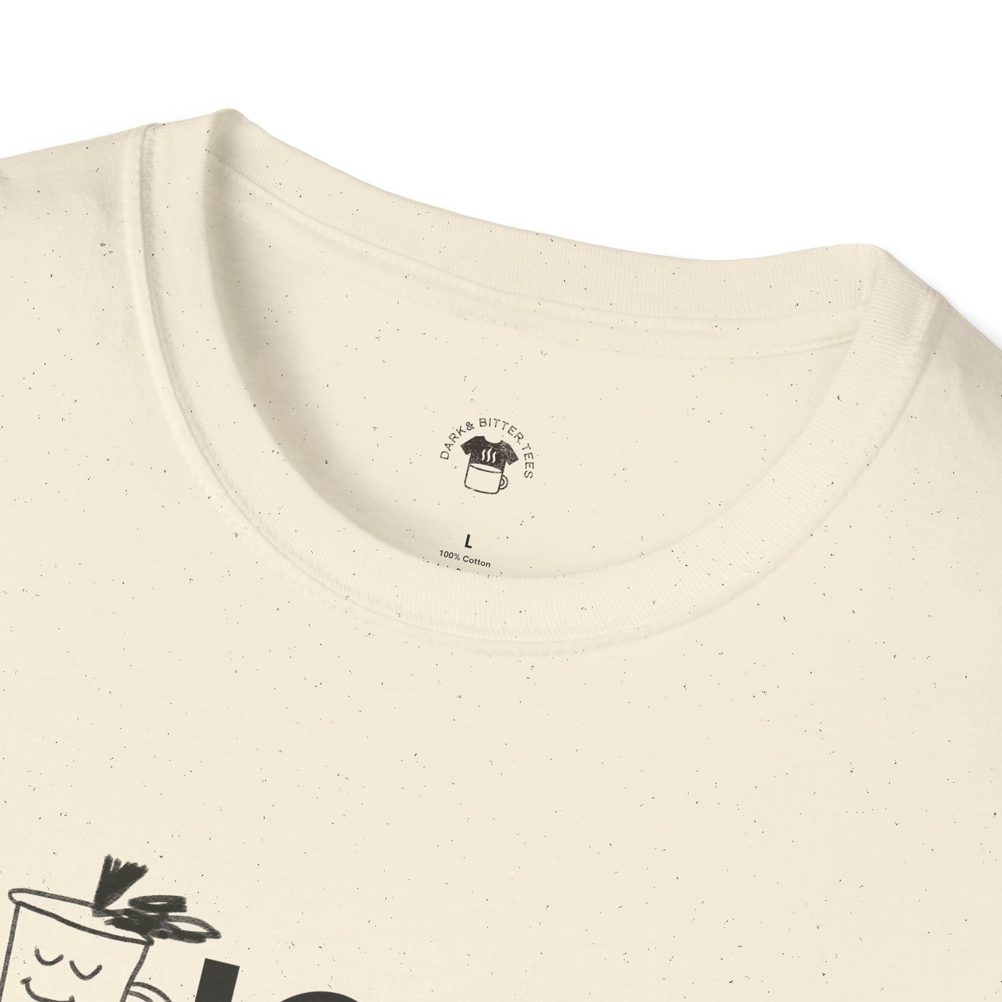 Latte, Coffee Lover Unisex T-Shirt, Funny Coffee Tee, Cute Gift for Baristas, Coffee Obsessed Apparel, Casual Everyday Wear