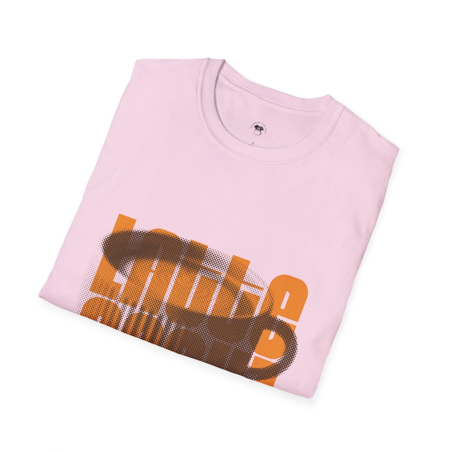 Latte Cup, Coffee Lover Unisex T-Shirt, Funny Coffee Tee, Cute Gift for Baristas, Coffee Obsessed Apparel, Casual Everyday Wear