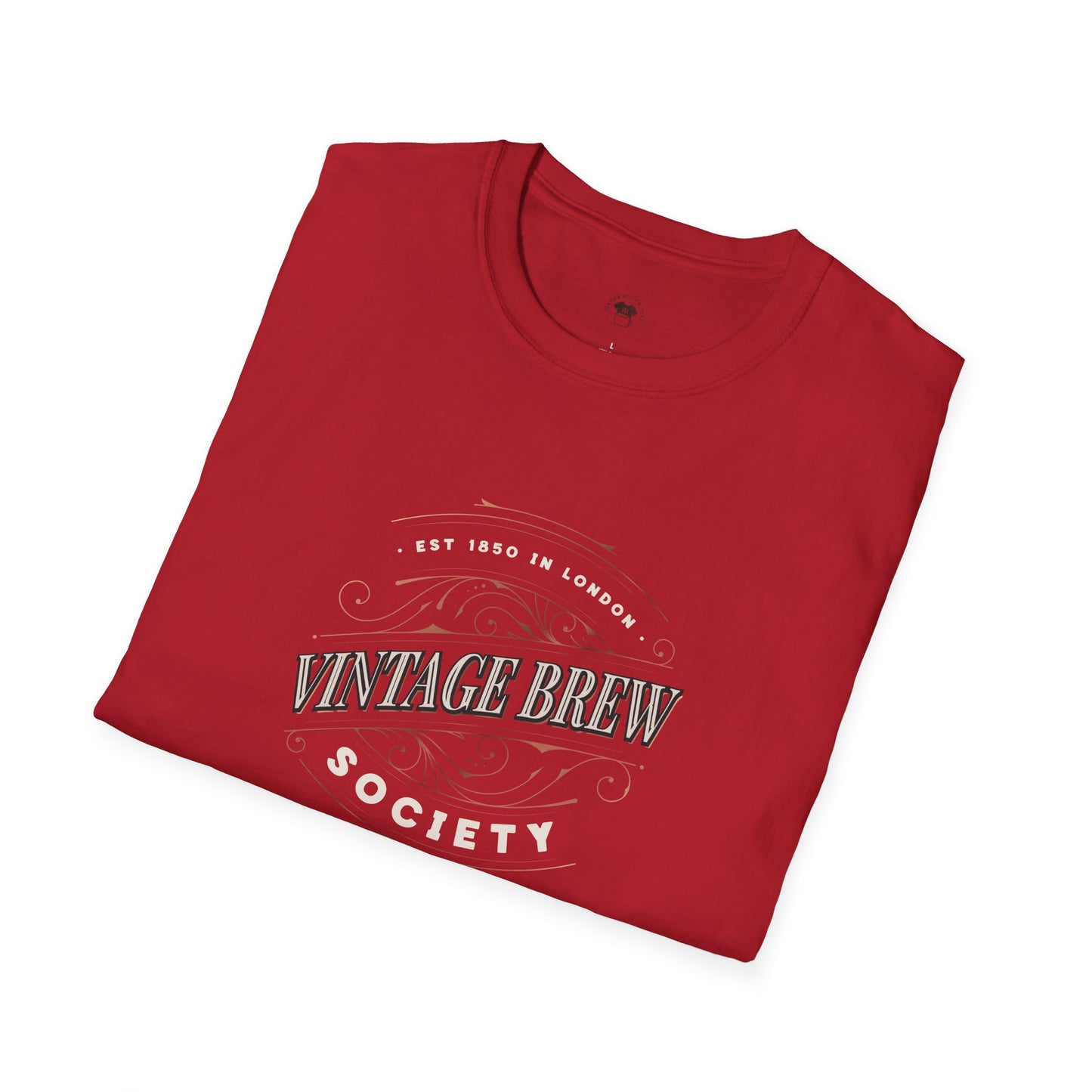 Vintage Brew Society, Coffee Lover Unisex T-Shirt, Funny Coffee Tee, Cute Gift for Baristas, Coffee Obsessed Apparel, Casual Everyday Wear