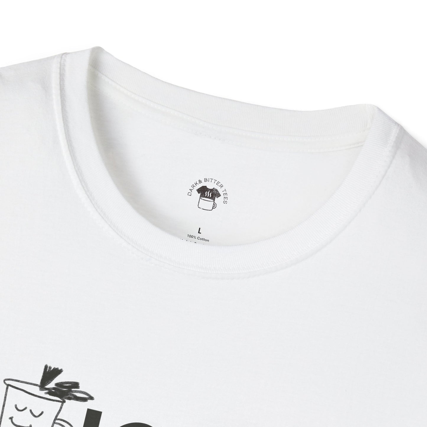 Latte, Coffee Lover Unisex T-Shirt, Funny Coffee Tee, Cute Gift for Baristas, Coffee Obsessed Apparel, Casual Everyday Wear