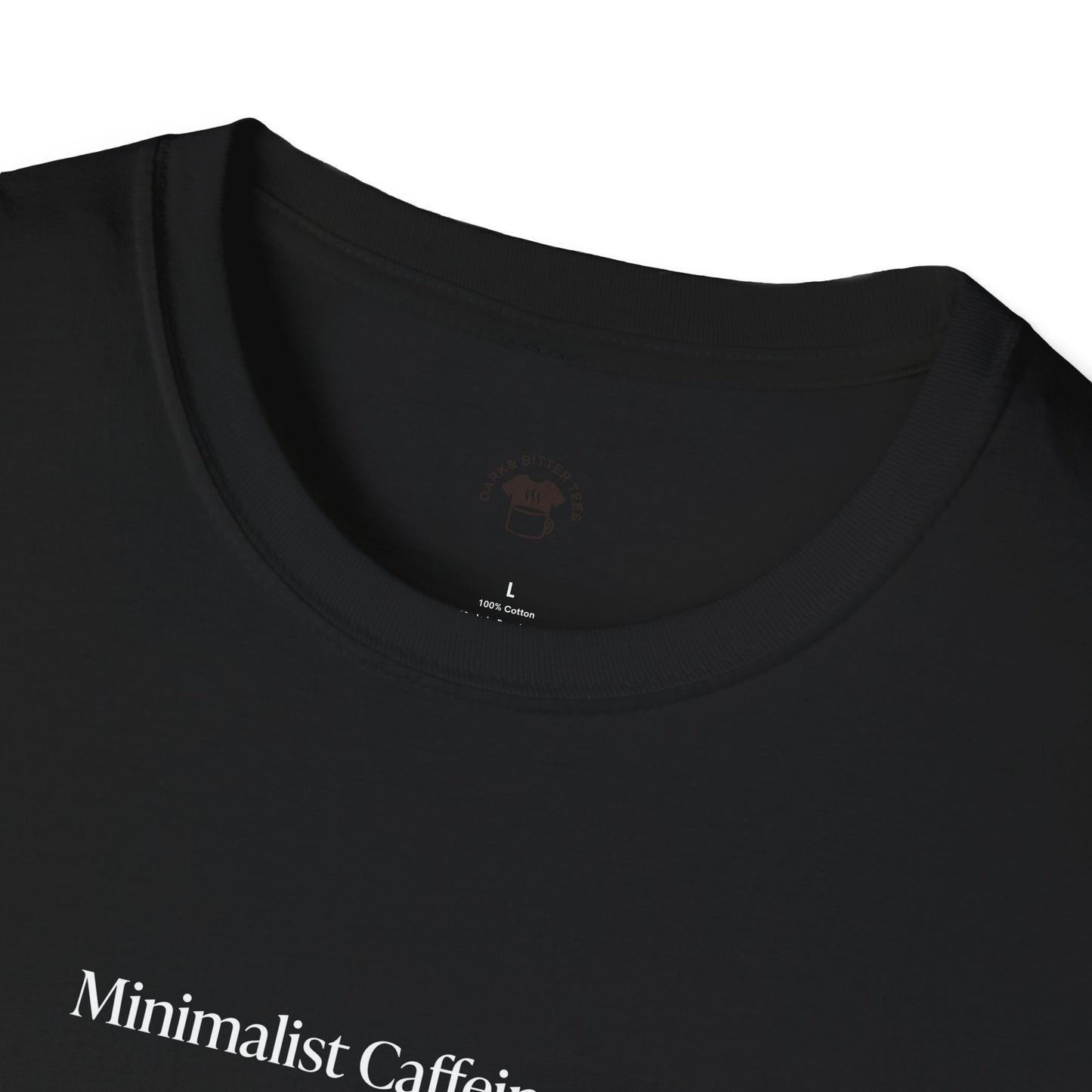 Minimalist Caffeine Club, Coffee Lover Unisex T-Shirt, Funny Coffee Tee, Cute Gift for Baristas, Coffee Obsessed Apparel, Casual Everyday Wear