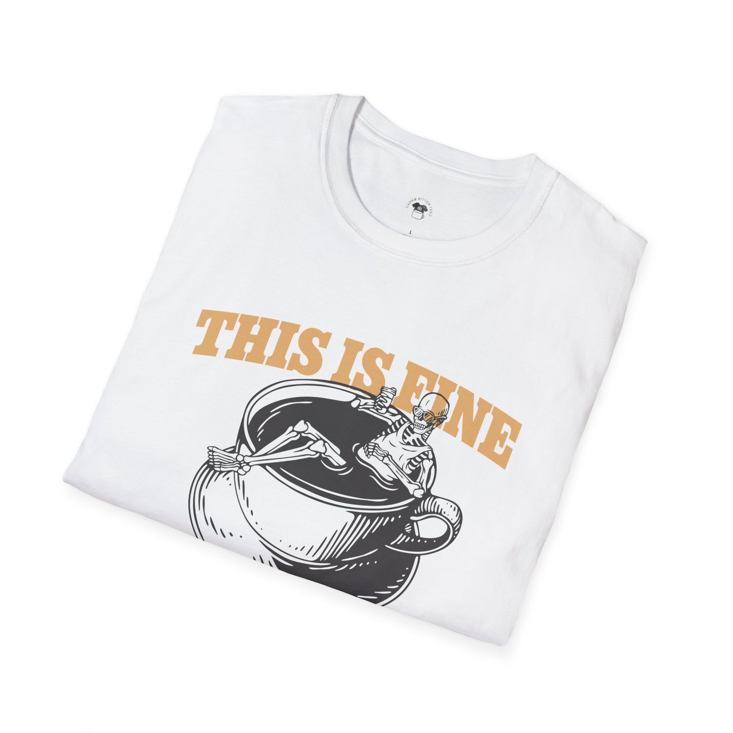 This is fine, this is coffee, Coffee Lover Unisex T-Shirt