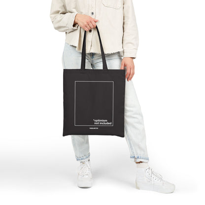 Optimism not included Tote bag