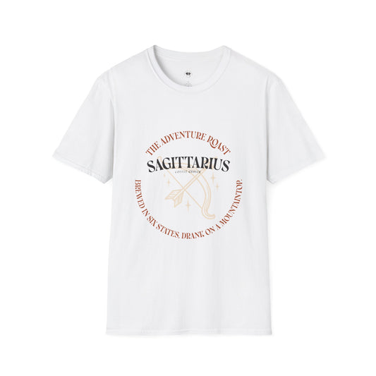 Sagittarius coffee, Coffee Lover Unisex T-Shirt, Funny Coffee Tee, Cute Gift for Baristas, Coffee Obsessed Apparel, Casual Everyday Wear