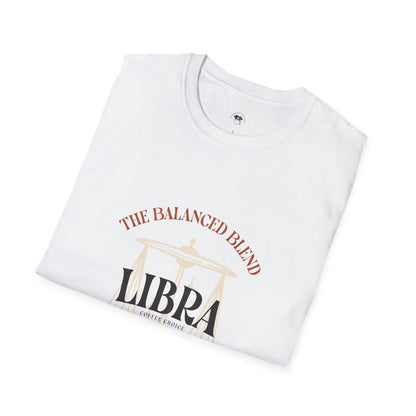 Libra coffee, Coffee Lover Unisex T-Shirt, Funny Coffee Tee, Cute Gift for Baristas, Coffee Obsessed Apparel, Casual Everyday Wear