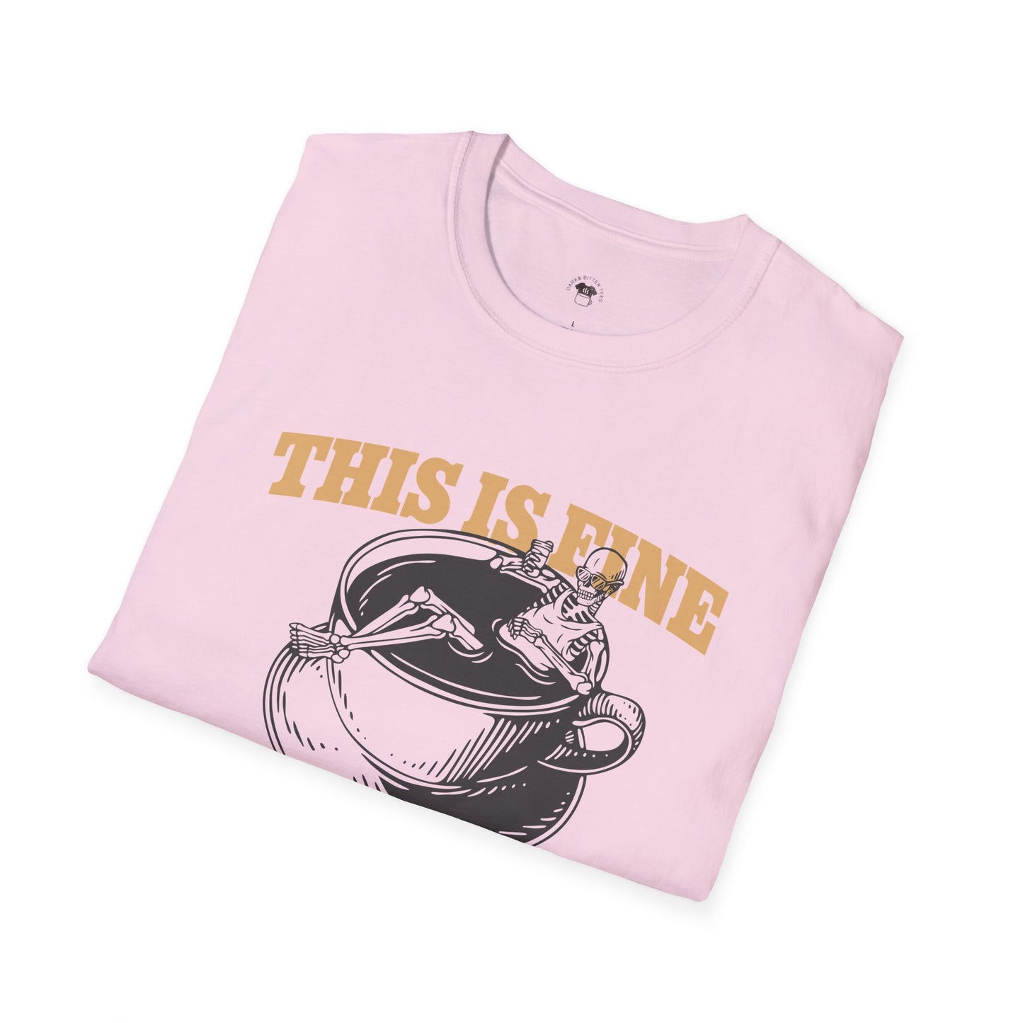 This is fine, this is coffee, Coffee Lover Unisex T-Shirt