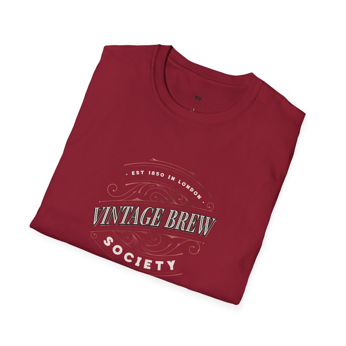 Vintage Brew Society, Coffee Lover Unisex T-Shirt, Funny Coffee Tee, Cute Gift for Baristas, Coffee Obsessed Apparel, Casual Everyday Wear