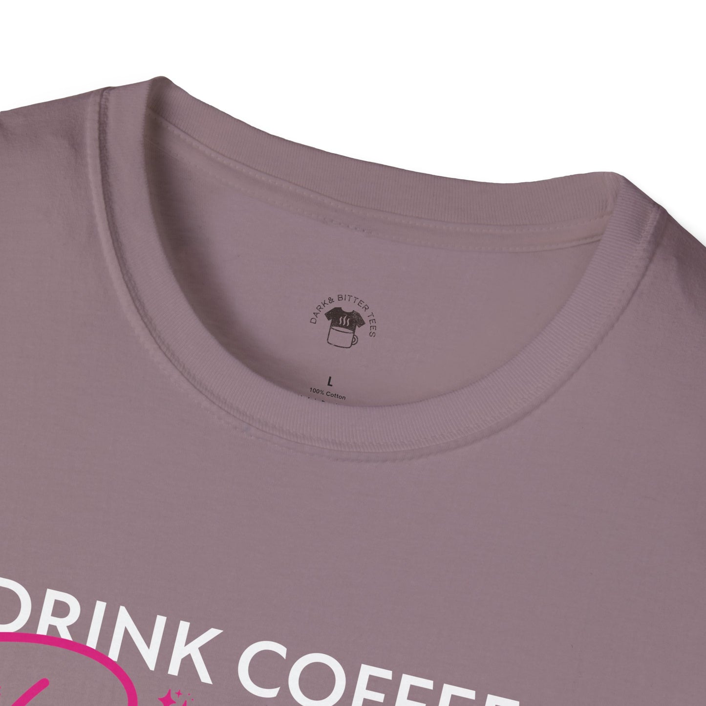 Drink coffee pet dogs be happy, Coffee Lover Unisex T-Shirt, Funny Coffee Tee, Cute Gift for Baristas, Coffee Obsessed Apparel, Casual Everyday Wear