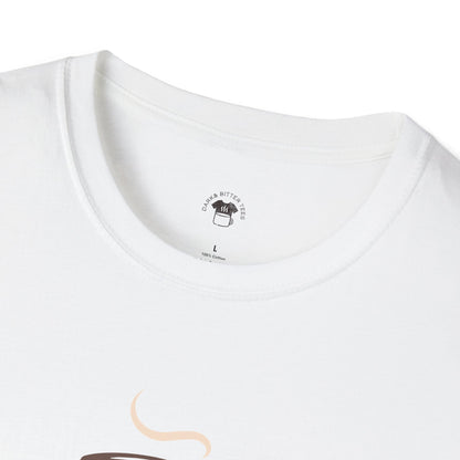 Life is Better with Coffee, Coffee Lover Unisex T-Shirt, Funny Coffee Tee, Cute Gift for Baristas, Coffee Obsessed Apparel, Casual Everyday Wear