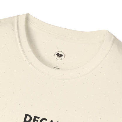 Decaf sounds fake, Coffee Lover Unisex T-Shirt, Funny Coffee Tee, Cute Gift for Baristas, Coffee Obsessed Apparel, Casual Everyday Wear