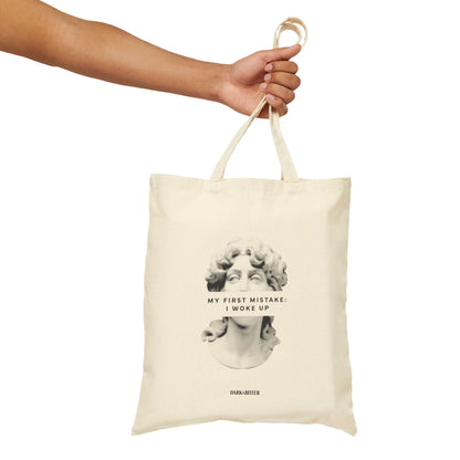 My first mistake Tote bag