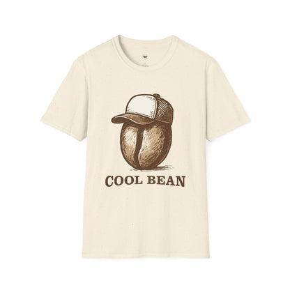 Cool bean, Coffee Lover Unisex T-Shirt, Funny Coffee Tee, Cute Gift for Baristas, Coffee Obsessed Apparel, Casual Everyday Wear